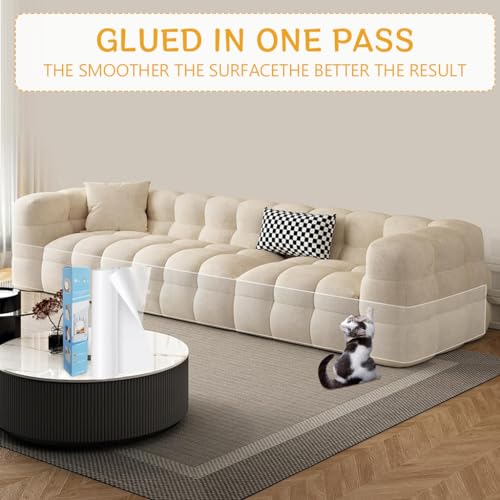 Qpets® Cut-to-Fit Cat Scratcher Transparent Anti-Scratch Tape Furniture Protector for Sofas Leather Couch Corners Table Legs No Odor Invisible Pet Claw Guard 30x300CM 3PCS Qpets® Cut-to-Fit Cat Scratcher Transparent Anti-Scratch Tape Furniture Protector for Sofas Leather Couch Corners Table Legs No Odor Invisible Pet Claw Guard 30x300CM 3PCS
